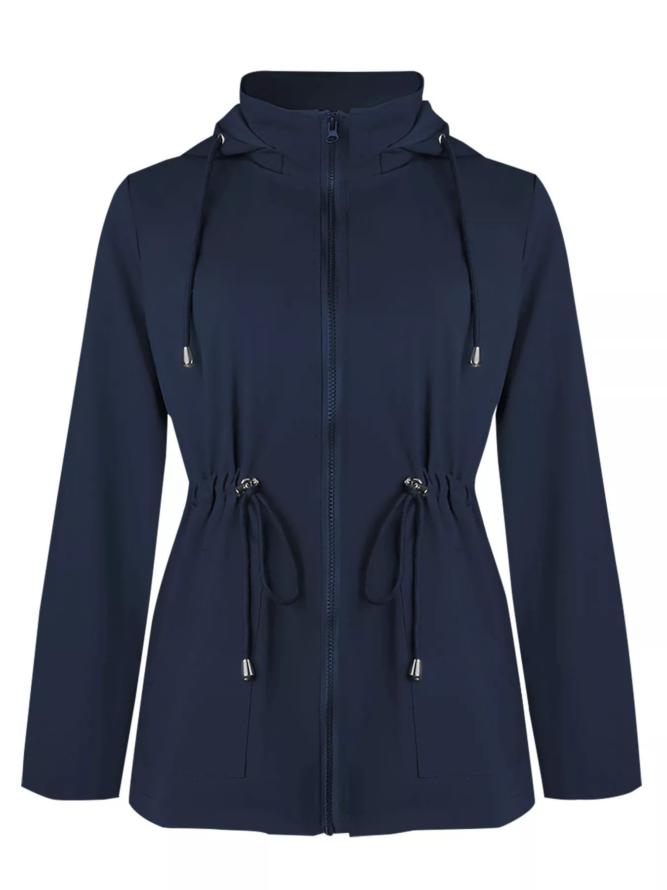 Zip Up Waterproof Hooded Outerwear - Image 8