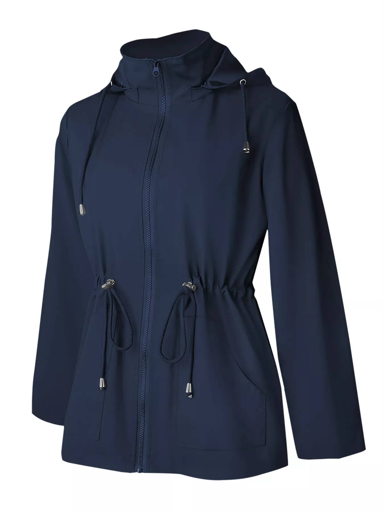 Zip Up Waterproof Hooded Outerwear - Image 9